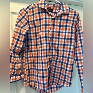Boys Gently Used plaid Children’s Place Shirt